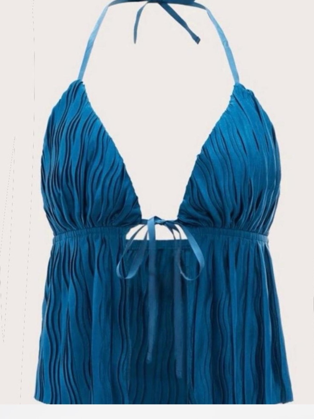 Blue top / size m